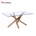 Free Sample Custom Quartz Luxury Italian Wrought Iron Chairs Double Top Marble Dining Tables For Sale